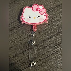 Hello Kitty badge reel